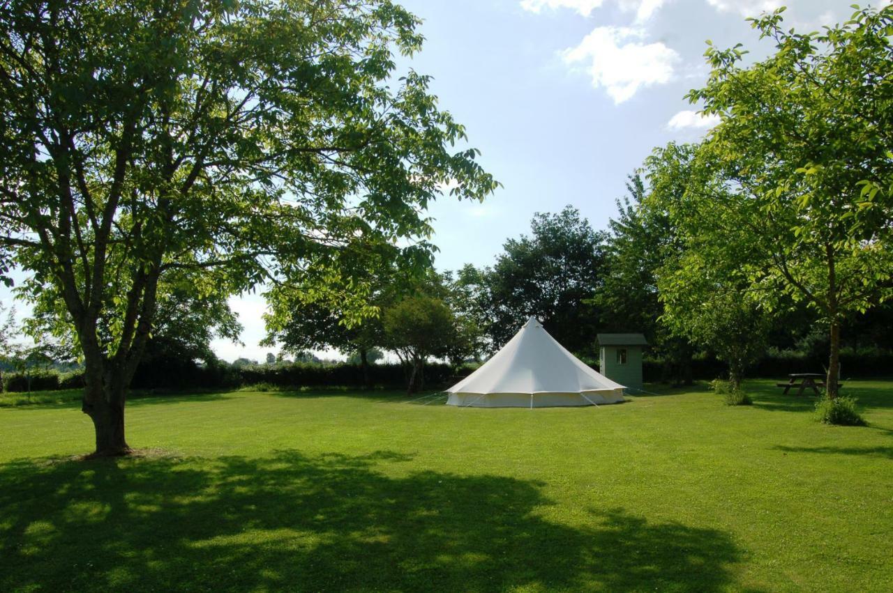 Camping La Foret De Tesse Exterior foto
